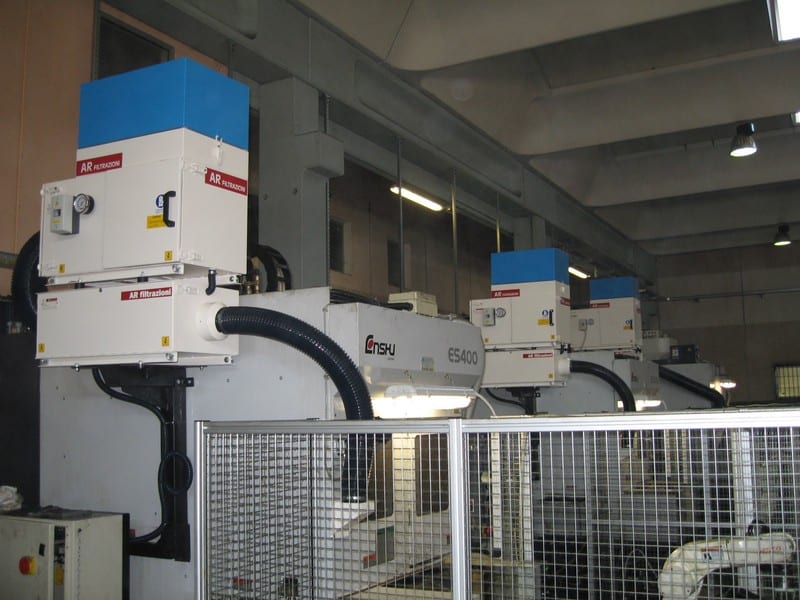 AR Filtrazioni | Depuratori ed aspiratori per centri di lavoro CNC ENSHU