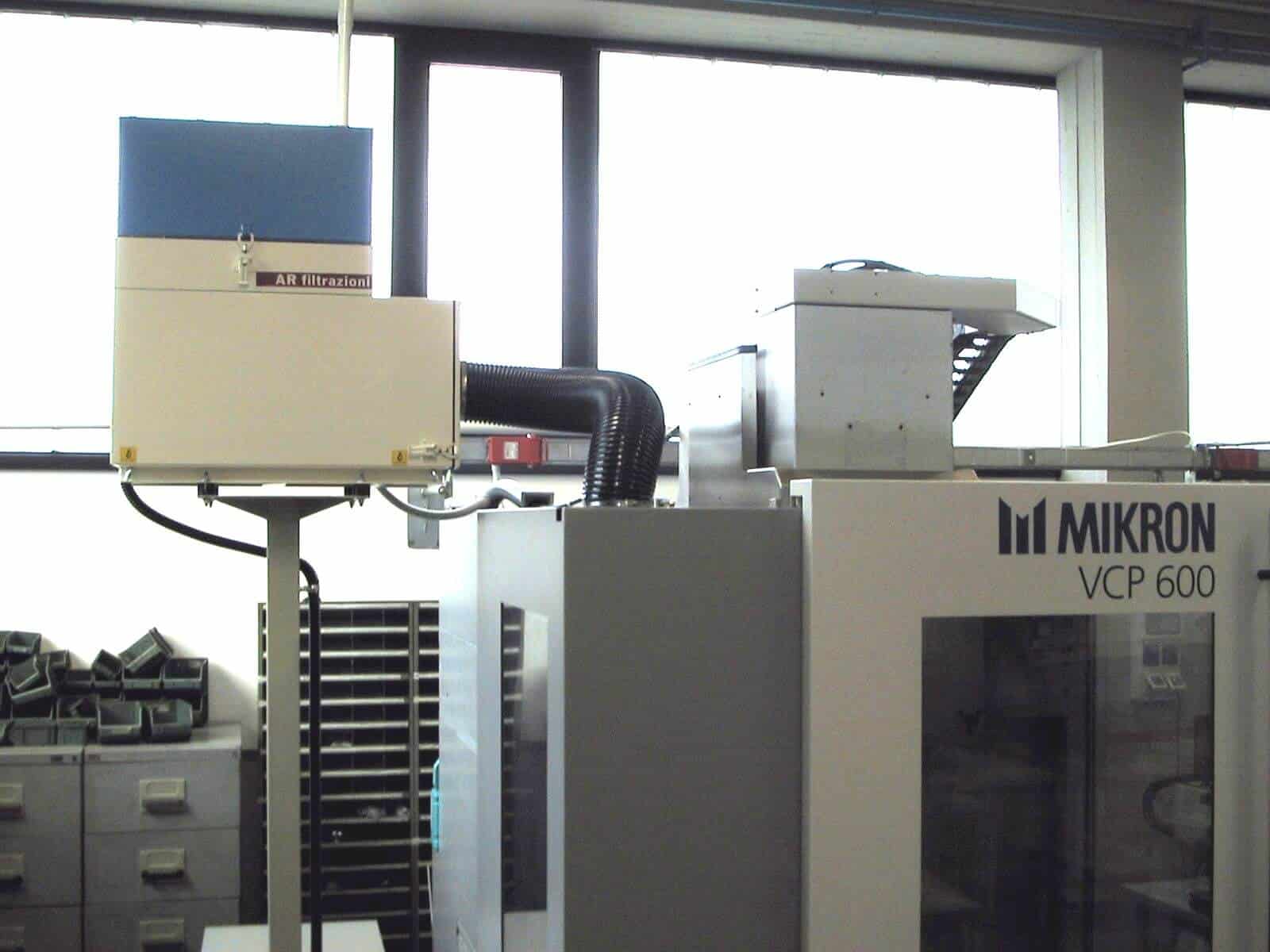 AR Filtrazioni | CNC MIKRON cnc macchine utensili | Filtrazione nebbie oleose centri di lavoro MIKRON cnc