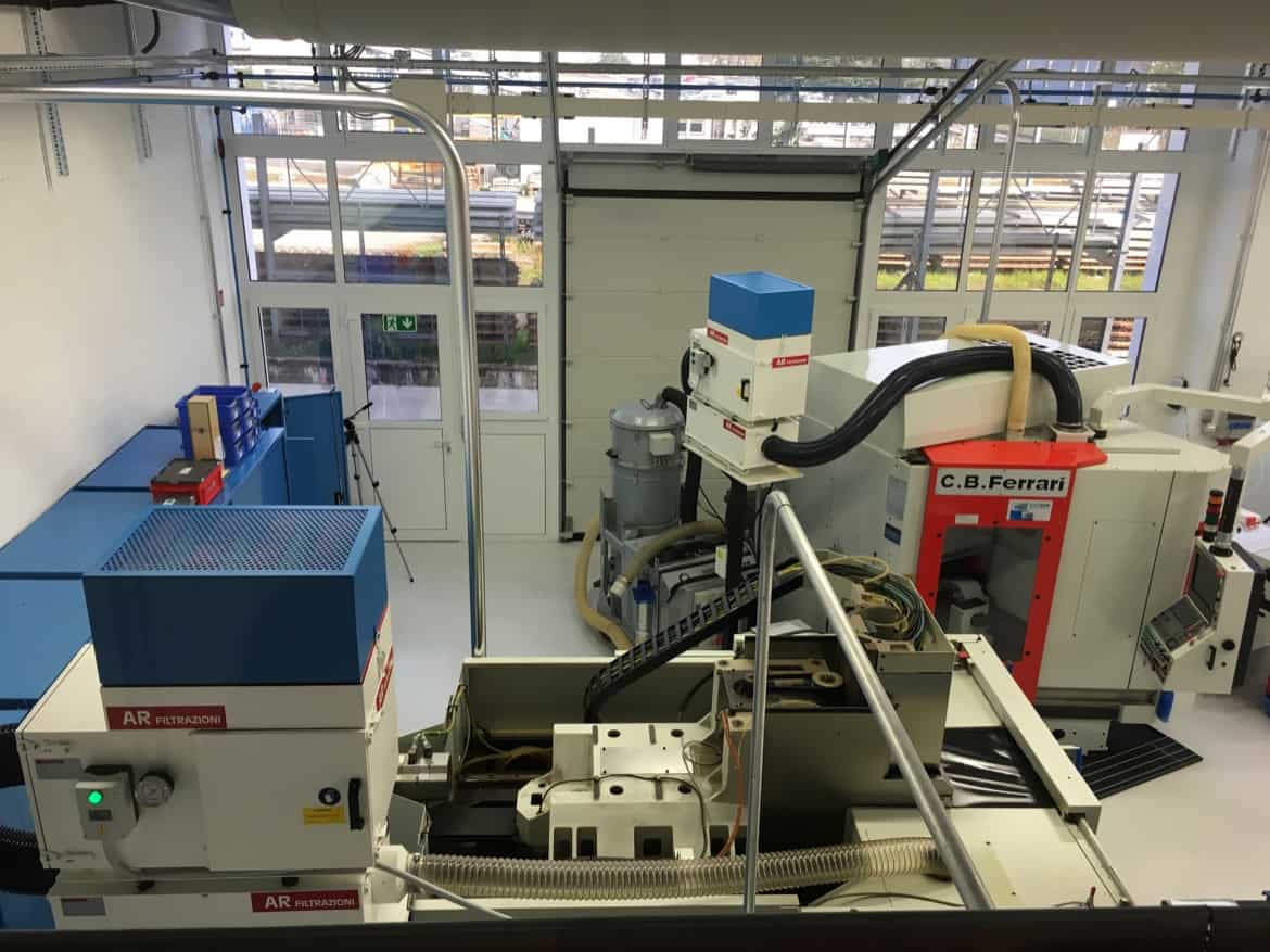 AR Filtrazioni filtrazione e depurazione nebbie oleose per centri di lavoro CB Ferrari