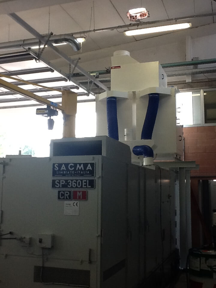 AR Filtrazioni | Depuratori nebbie oleose per presse stampaggio filo SACMA